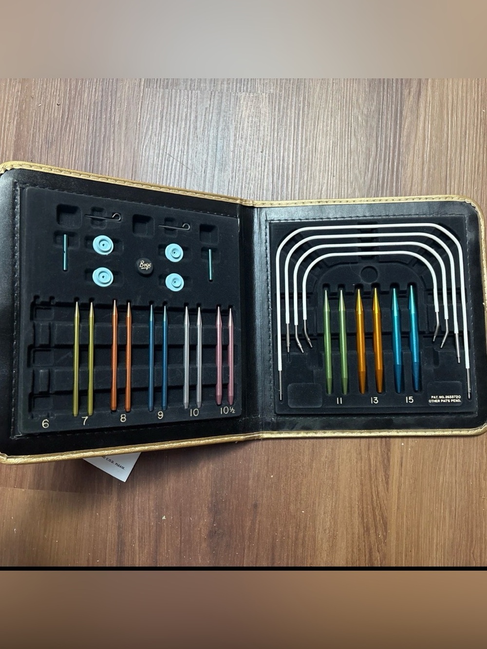 Vintage Boye NeedleMaster Knitting Kit Interchangeable Circular Needles